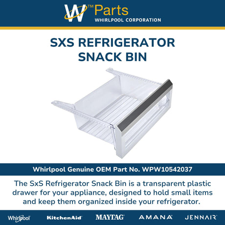 SxS Refrigerator Deli & Vegetable Drawer