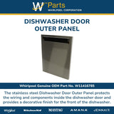 Whirlpool Panels W11416785 replacement part