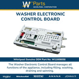 Whirlpool Timers W11608058 replacement part