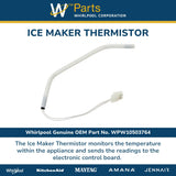Whirlpool Timers WPW10503764 replacement part
