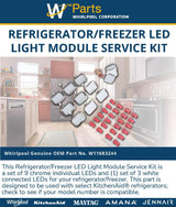 Whirlpool Lights and Bulbs W11683244 replacement part