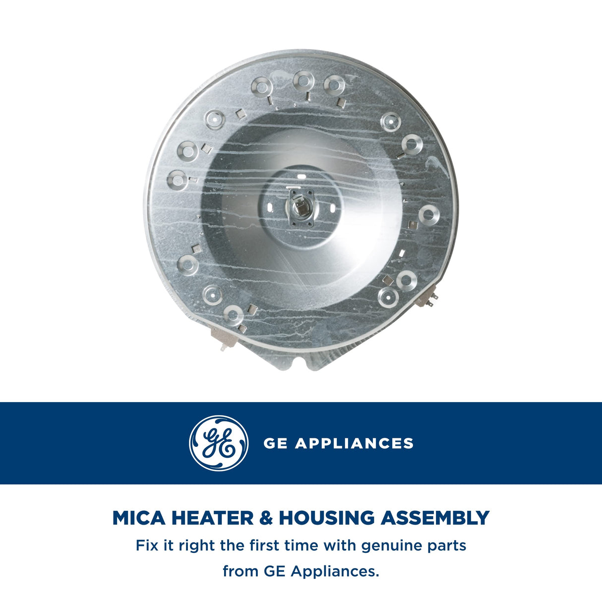 GE WE11X20397 Mica Heater & Housing Assembly.
