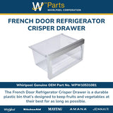 Whirlpool Timers WPW10531081 replacement part