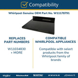 Whirlpool Cooktops W11178791 replacement part