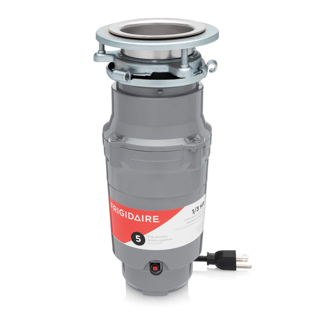 Frigidaire 1/3 HP Corded Garbage Disposal for Kitchen Sinks | FF03DISPC1