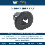 Whirlpool Caps and Lids W11573757 replacement part
