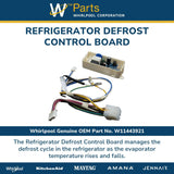 Whirlpool Circuit Boards and Touch Pads W11443921 replacement part