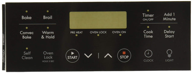 Frigidaire 316633007 Overlay