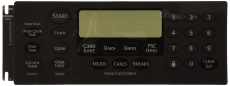 GENUINE Frigidaire 316246903 Range/Stove/Oven Overlay Unit
