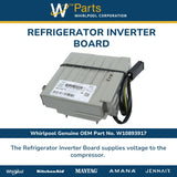 Whirlpool Timers W10893917 replacement part