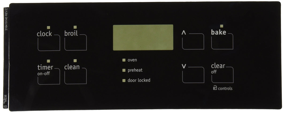 GENUINE Frigidaire 316419140 Range/Stove/Oven Overlay Unit