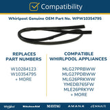 Whirlpool Seals and Gaskets WPW10354795 replacement part