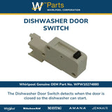 Whirlpool Switches WPW10274880 replacement part