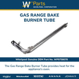 Whirlpool Elements and Burners WP9758078 replacement part