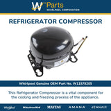 Whirlpool Timers W11578205 replacement part