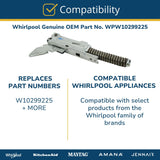 Whirlpool Hinges WPW10299225 replacement part