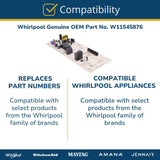 Whirlpool Circuit Boards and Touch Pads W11545876 replacement part