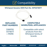 Whirlpool Hoses and Tubes WP3374077 replacement part