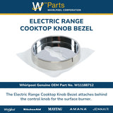 Whirlpool Knobs W11188712 replacement part