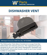 Whirlpool Ducts and Vents W11649995 replacement part