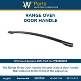 Whirlpool Handles W10300490 replacement part