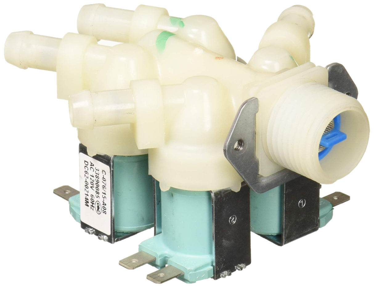 Samsung DC62-00214M Genuine OEM Water Inlet Valve for Samsung Washing Machines