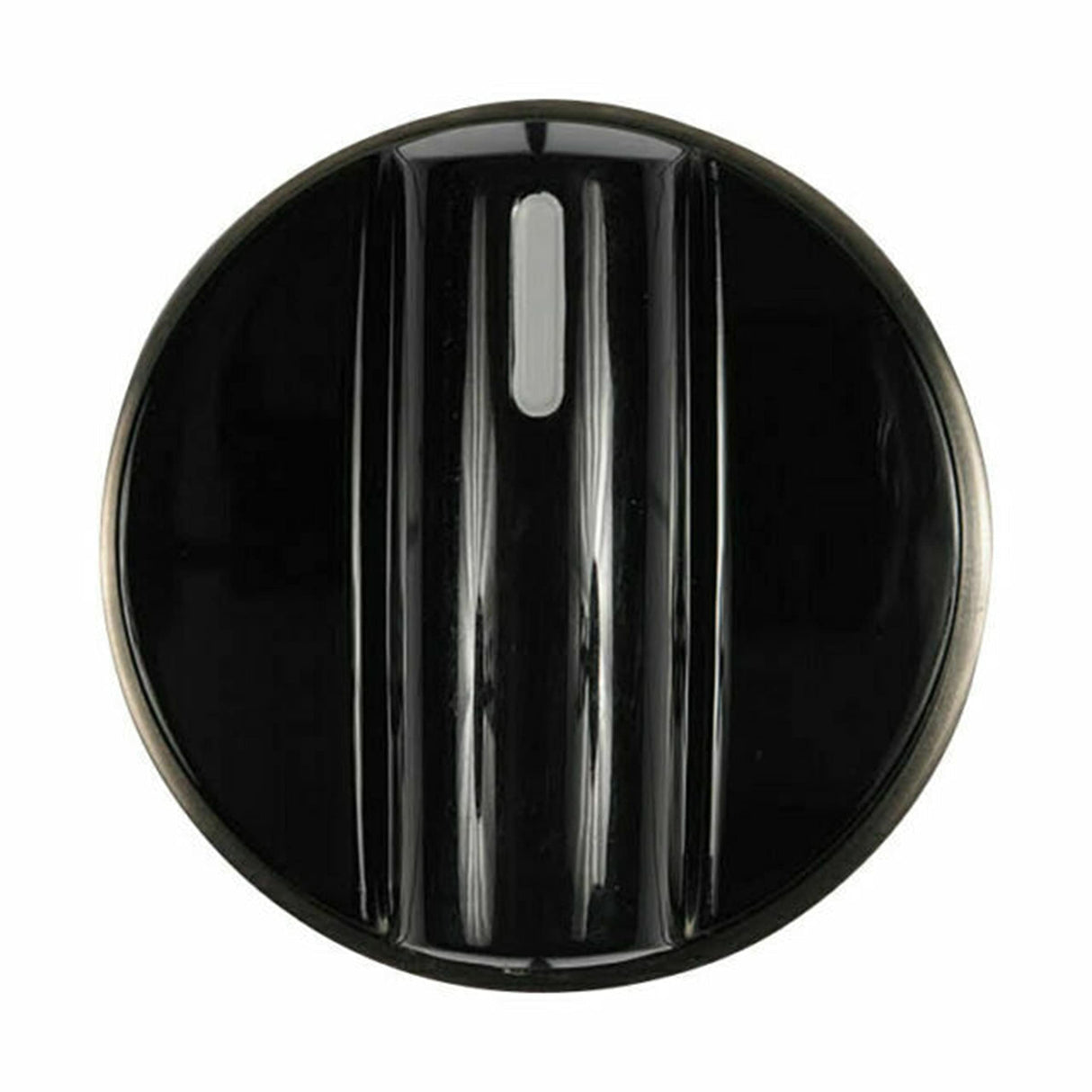 Bosch 00650847 Genuine OEM Burner Knob (Black w/Metalic Accents) Cooktops