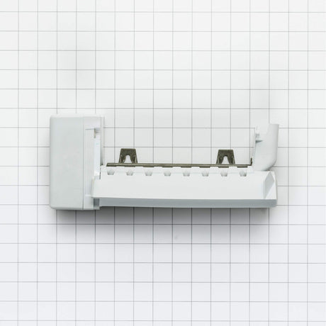 Whirlpool 2198597 OEM Refrigerator Ice Maker Assembly Icemaker, White