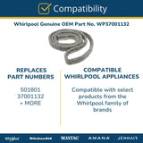 Whirlpool Seals and Gaskets WP37001132 replacement part