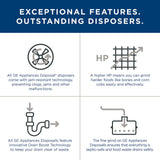 GE Garbage Disposals GFC520N replacement part