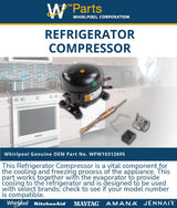 Whirlpool Compressors W11635510 replacement part
