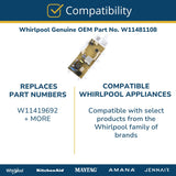 Whirlpool Timers W11481108 replacement part