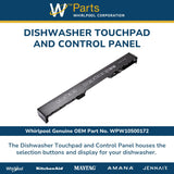 Whirlpool Circuit Boards and Touch Pads WPW10500172 replacement part