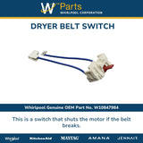 Whirlpool Belts W10847984 replacement part