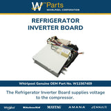 Whirlpool Timers W11567409 replacement part
