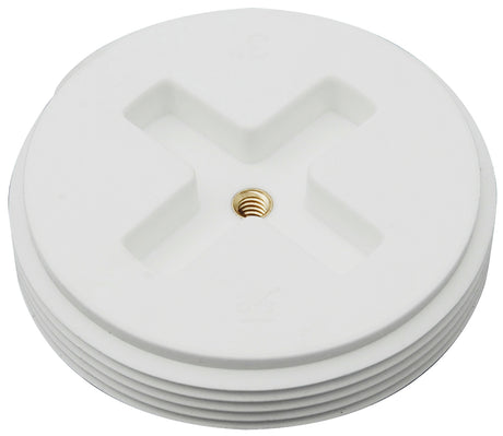 Sioux Chief 878-30 PLUG PP WHT 3 SLOTTED W/INSERT