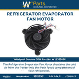Whirlpool Timers W11369036 replacement part