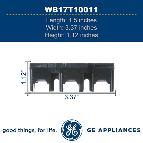 GE WB17T10011 Genuine OEM Terminal Block Assembly
