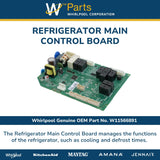Whirlpool Timers W11566891 replacement part
