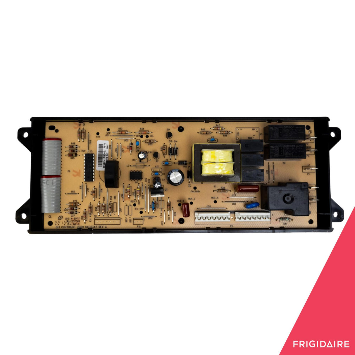 Frigidaire 318414213 Oven Control Board and Clock for Electric Ranges and Stoves, Black