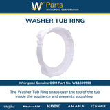 Whirlpool Drums and Tubs W11590590 replacement part