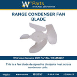 Whirlpool Fans and Blowers W11458267 replacement part