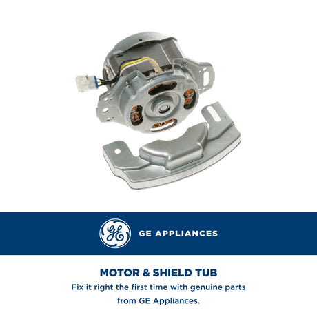 GE WH49X20495 Washing Machine Tub Motor with Shield