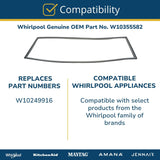 Whirlpool Seals and Gaskets W10355582 replacement part