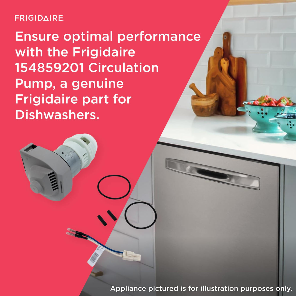 Frigidaire 154859201 Frigidare Circulation Pump Motor Kit