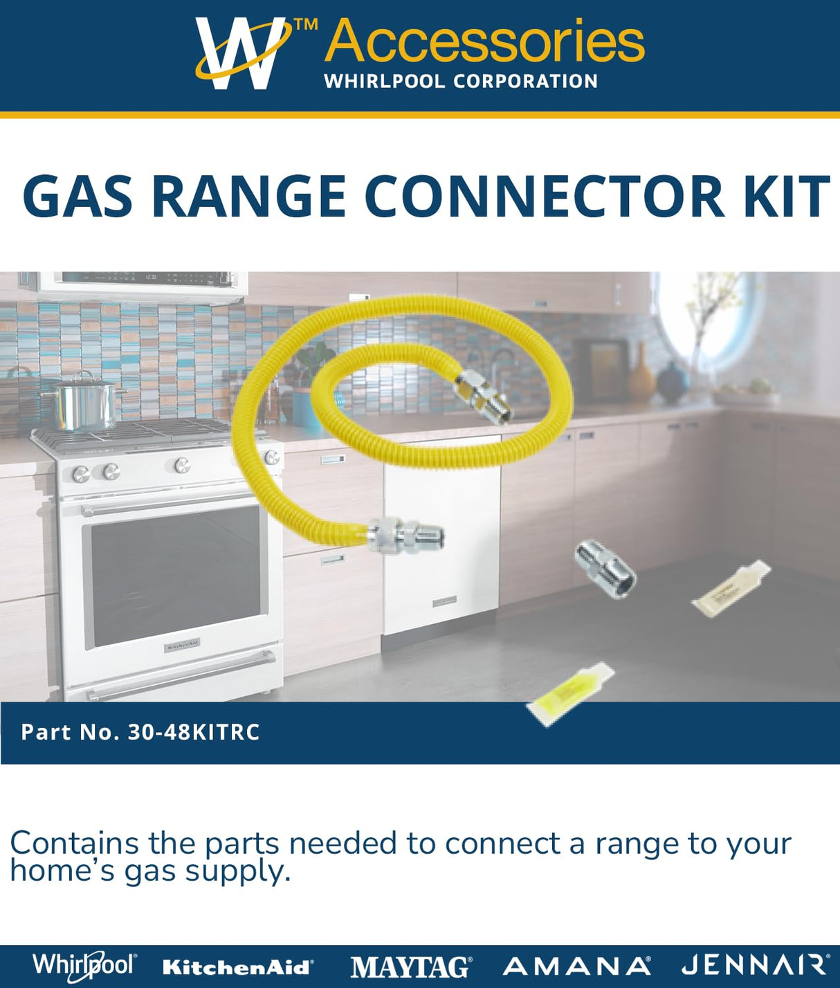 Gas Range Connector Kit