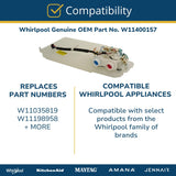 Whirlpool Dispensers W11400157 replacement part