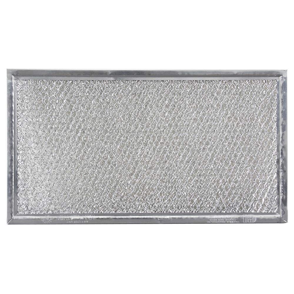 Whirlpool 8206229A Genuine OEM Grease Filter For Over-the-Range Microwaves – Replaces 8206229, 8206229ARP Silver