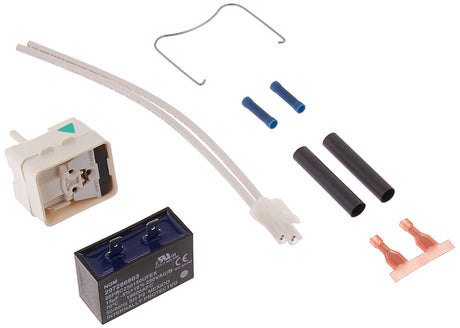 GENUINE Frigidaire 5304491944 Relay and Overload Kit Black