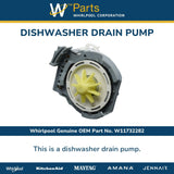 Whirlpool Pumps W11732282 replacement part